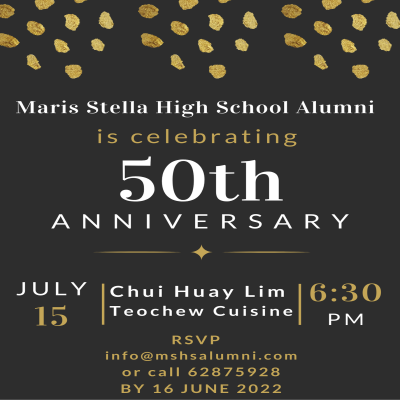 Maris Stella High School Alumni - 50th Anniversary Reunion Dinner
